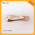 MZP46 Offer custom design shiny gold metal zipper slider puller